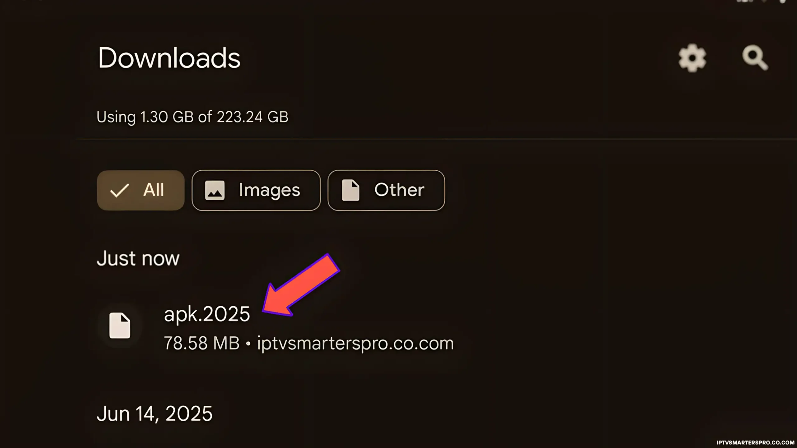 Installer IPTV Smarters Pro APK