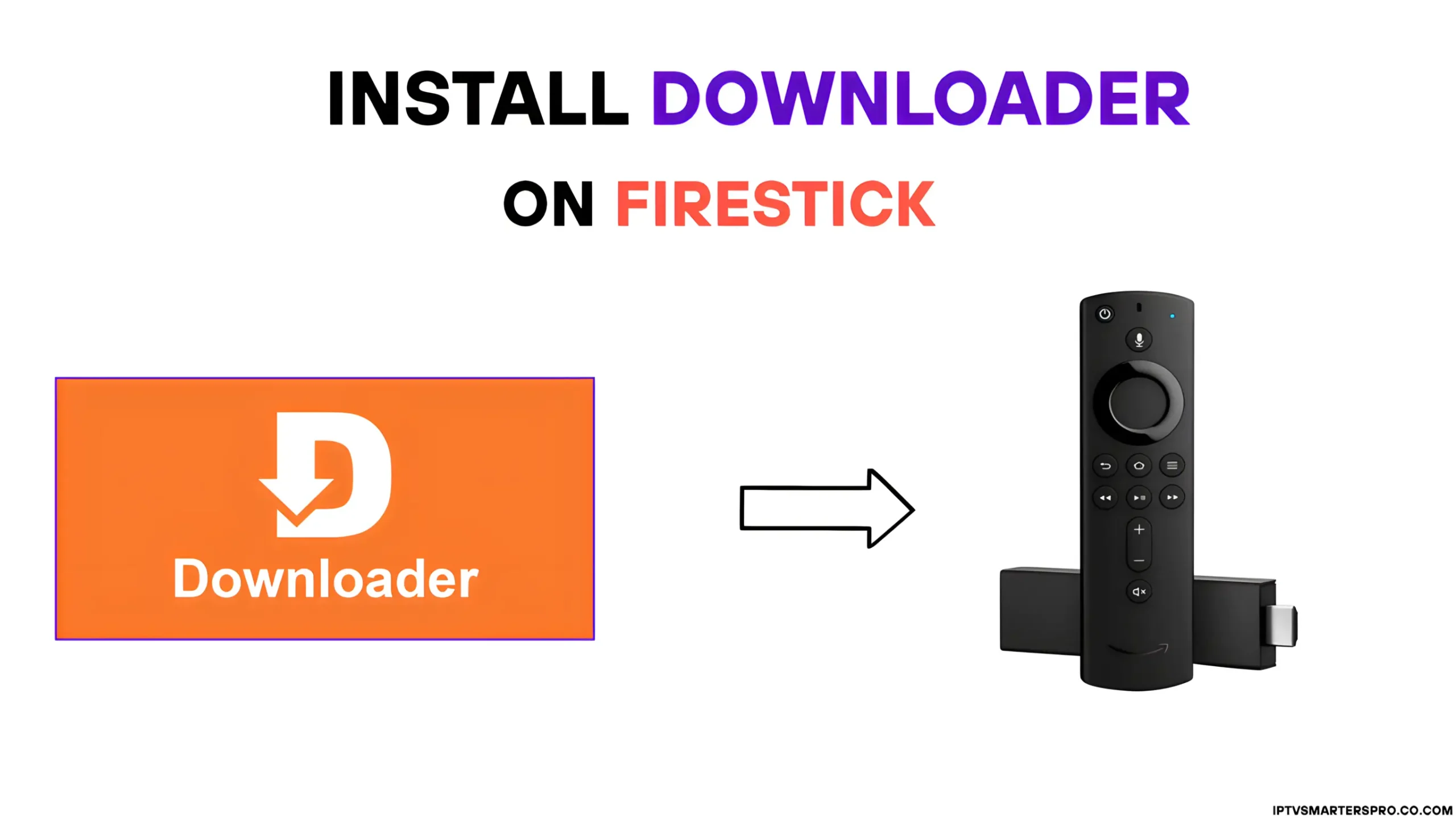 Installation IPTV Smarters Pro sur Firestick
