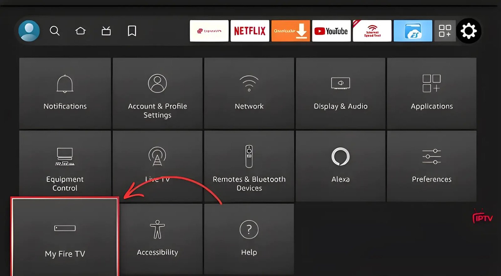 Mon Fire TV sur Firestick